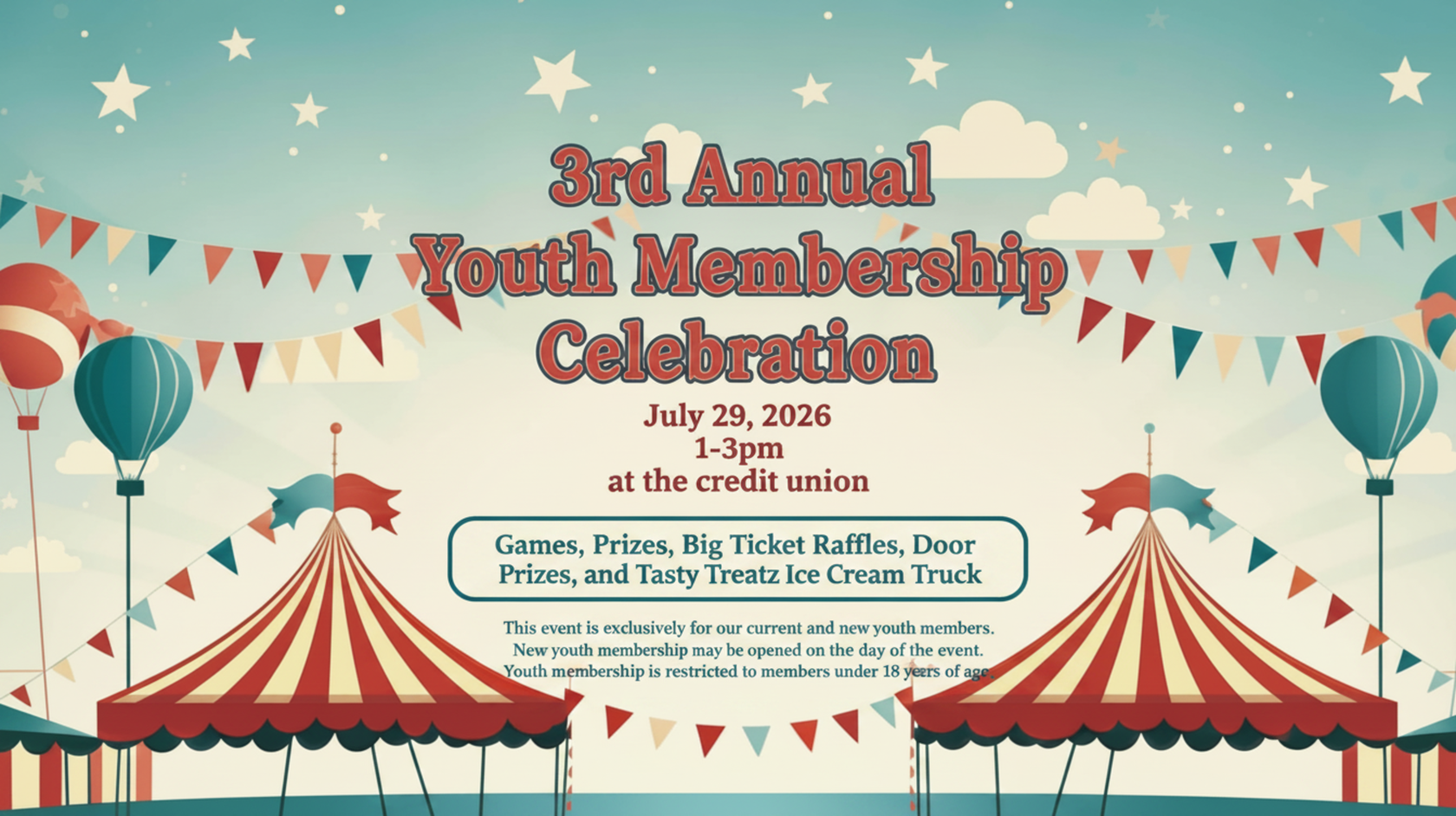 3rd Annual Youth Membership Celebration 
